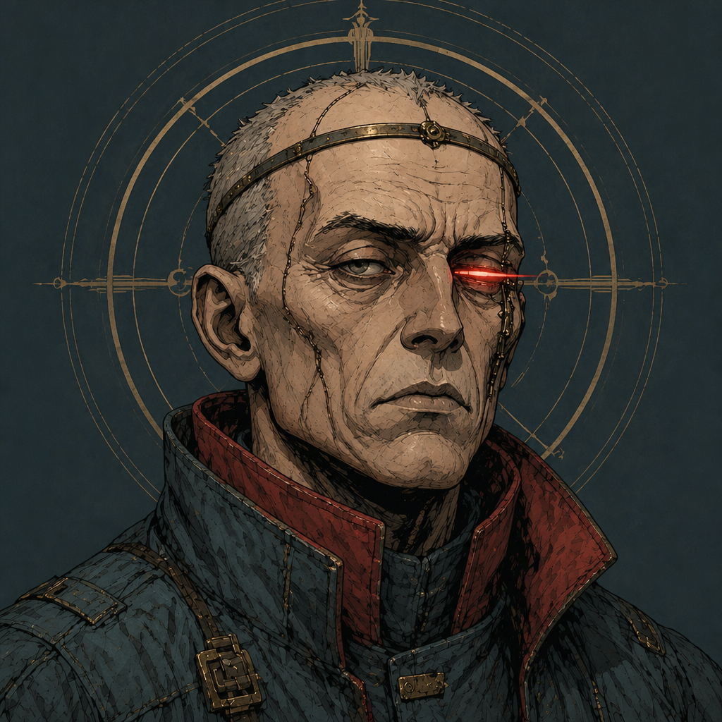 Brass Anchorite Rust Saints portrait